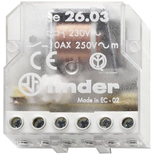 FINDER 26.03 Télécommande 230Vac 1NA+1NC 10Amp