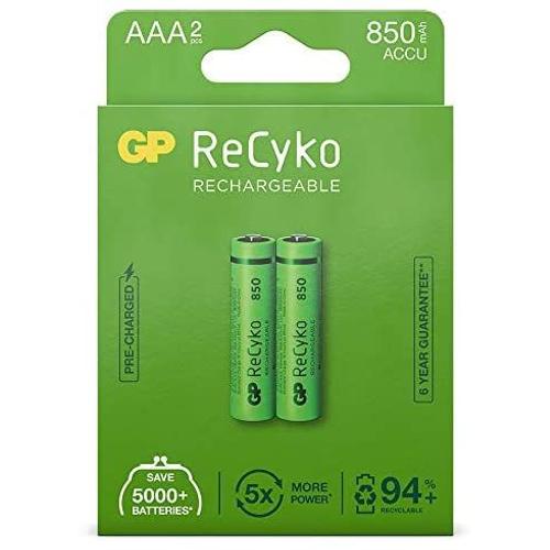 GP ReCyko+ - Piles AAA (2 unités)