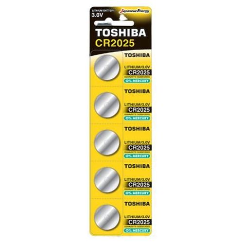 Toshiba CR2025 PW BP-5 - Pile au lithium