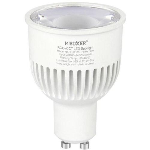 Ampoule Led Gu10 6w Cct Rf 2,4ghz Fut107