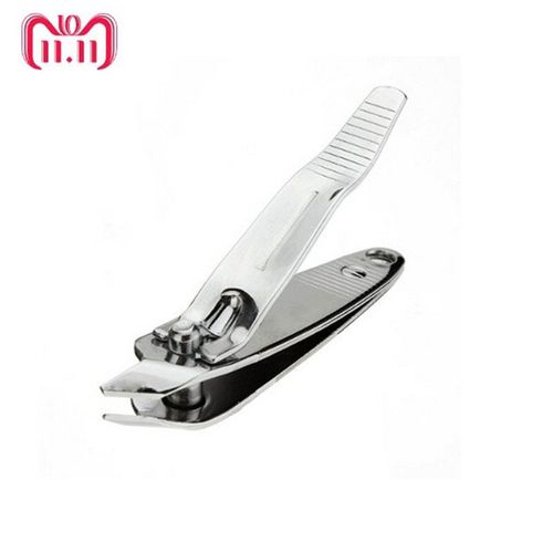 Coupe-Ongles En Acier, Outil De Manucure, Haute Qualité, Métal Argenté, 1 Pièce 