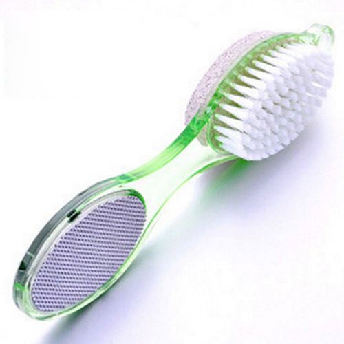 Soins Des Pieds 4 En 1, Brosse Ponce, Gommage De La Pierre Ponce, Pédicure, Exfoliant Des Deux Côtés, Nettoyage De La Poussière, Peau Morte 