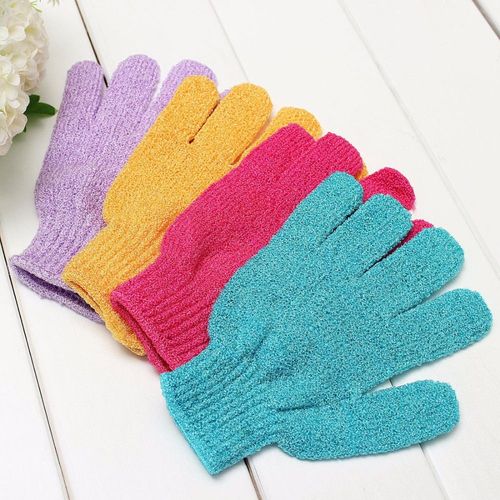 Gants De Bain De Douche 1 Pièce, Exfoliants, Lavage De La Peau, Spa, Massage, Gommage Du Corps 
