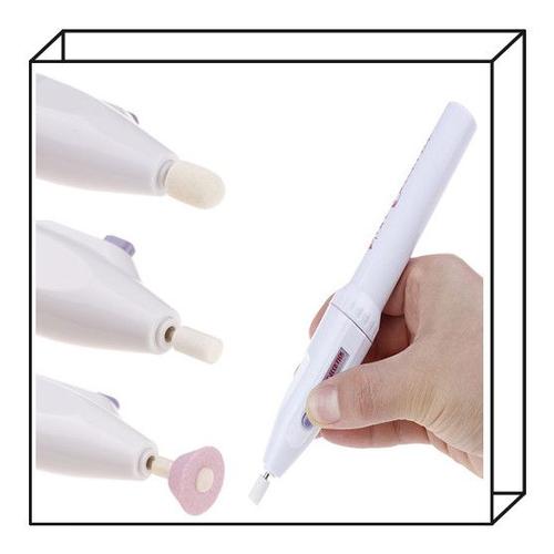 Perceuse À Ongles Électrique Professionnelle, Stylo De Pédicure Et Manucure, Machine À Vernis, Outil D'art Des Ongles 5 Bits, Kit De Soins Des Ongles, 100-240v 