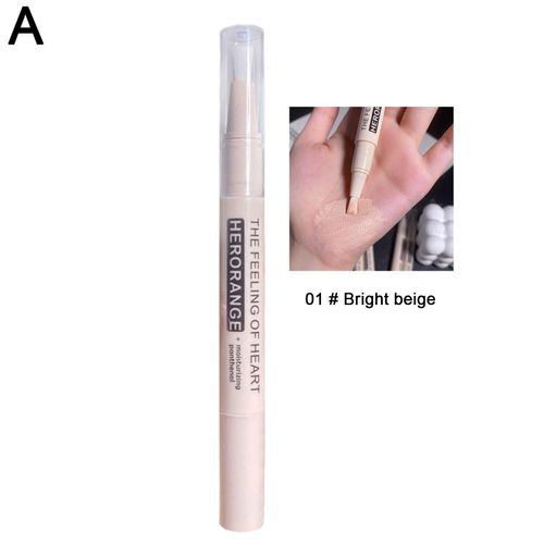 Stylo Correcteur Liquide Mat Avec Brosse, Fond De Teint, Crème Foncée Invisible, Pores Durables, Maquillage, Cosmétique, Éclaircissant, Imperméable, Cir U2r6 