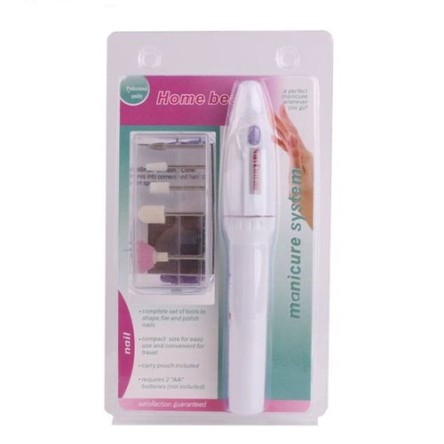 Ponceuse À Ongles Avec 5 Mèches, Manucure Et Pédicure, Outils De Meulage, Cadeau 