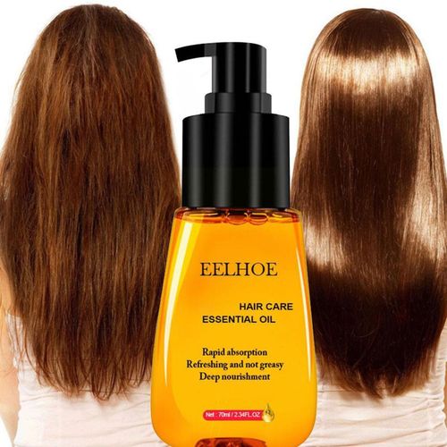 Sérum De Soins Pour Les Cheveux, Huile D'argan Marocaine, Essence Nourrissante, Revitalisants, Anti-Frisottis, Améliore Les Cheveux Abîmés, I4k2, 70ml 