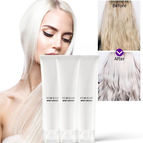 Shampooing Professionnel À Reflets Blonds, Revitalise, Efficace, Pour Cheveux Blonds, Élimine Le Jaune, W8p2 