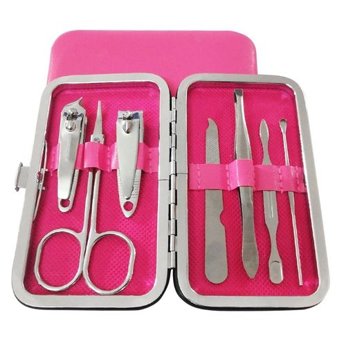 Kit De Manucure Et Pédicure, Coupe-Ongles Professionnel En Acier Inoxydable, Avec Étui De Voyage 