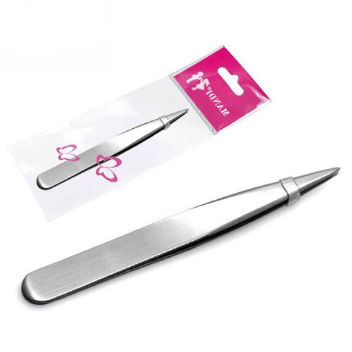 Pince À Épiler En Acier Inoxydable Pour Épilation Du Visage, Pince À Cils, Outil De Maquillage De Beauté Cosmétique, Cadeau Pour Femmes, 1 Pièce 