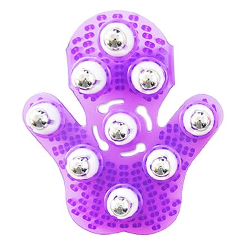 Gant De Massage Corporel À 9 Balles, Soulagement De La Douleur Musculaire, Relaxant, Anti-Cellulite, Beauté 