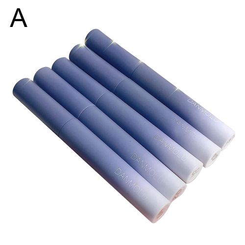 Kit De Gloss À Lèvres Résistant À L'eau, 5 Pièces, Rouge Mat Pour Maquillage, Longue Tenue, Miroir, Glaçure À Lèvres, Étanche, Cos J6i2 