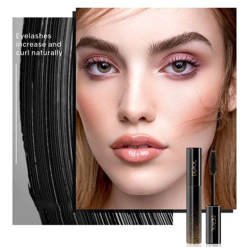 Mascara De Cils Non Étourdissant, Maquillage Imperméable, Extensions De Cils À Friser, Cosmétique Allongées, Longue Durée Pour Femmes Et Filles 