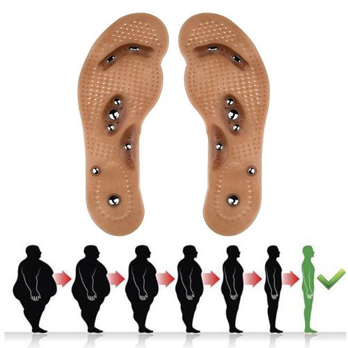 8 Aimants Massage De Santé Thérapie Magnétique Semelles Amincissantes Pied Acupuncture Point Massage Coussin De Relaxation Pour Le Corps 