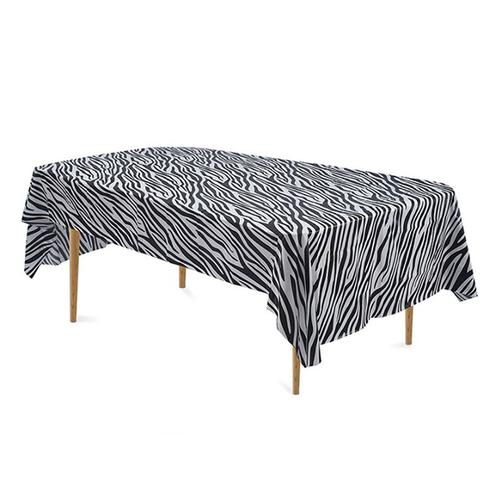 Nappe Jetable En Plastique Avec Animaux De La Jungle, Décoration De Fête D'anniversaire, Fournitures De Table, Safari, 1 Pièce