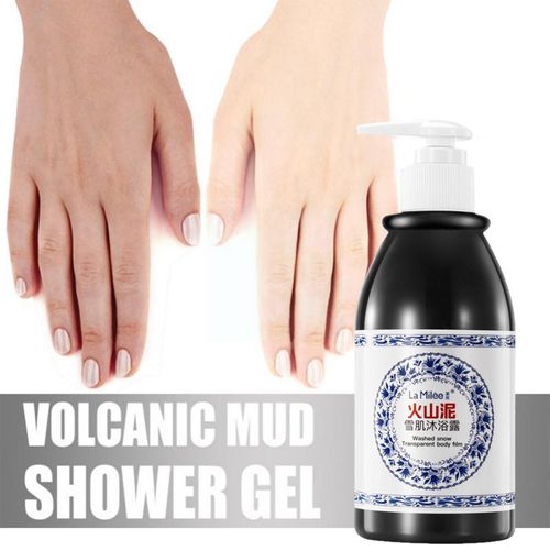 Gel Douche À Boue Volcanique, Crème Éclaircissante Pour La Peau, Nettoyage En Profondeur, Hydratant, 250ml, Soins, Bain, Douche, Corps, Exfoliant, Z7g7 