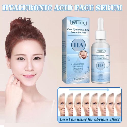 Sérum Hydratant Pour Le Visage, Acide Hyaluronique, Rétrécissement Des Pores, Éclaircissant, Niacinamide, Dissolvant De Peau Foncée, Blanchissant, Anti-Rides, 30ml, J9d2 