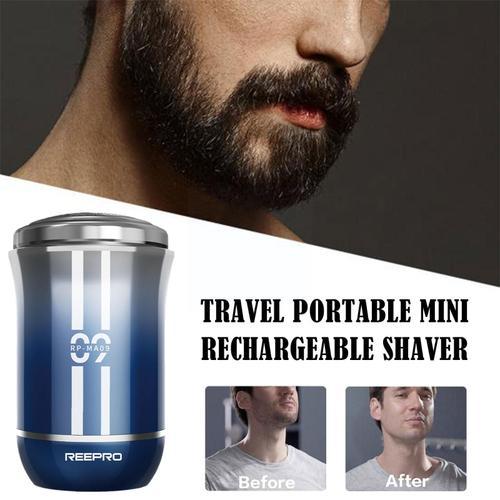 Mini Rasoir Électrique Rechargeable Pour Homme, Rasoir Portable De Voyage, Coupe Football, Résistant À L'eau, Double Usage, Type-C, Wa R7p9