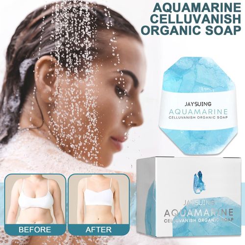 Savon Anti-Cellulite Pour Perte De Poids, Aigue-Marine, Nettoyant Pour Brûler Les Graisses, Hydratant, Amincissant, Pour Le Corps, W2h4 