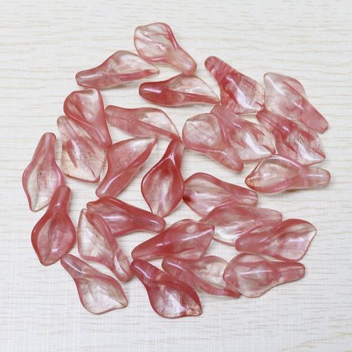 Pendentifs Pour Boucles D'oreilles, Livraison Gratuite, Perles De Pierre Rouge Pastèque Naturelle, Fleur De Gloire Du Matin, Pour La Fabrication De Bijoux Diy