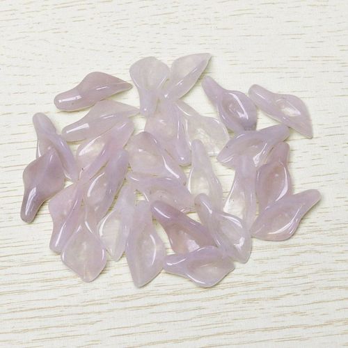 Perles En Pierre De Quartz Rose Naturelle, En Forme De Fleur De Gloire Du Matin, Pour Bricolage, Fabrication De Bijoux, Boucles D'oreilles, Pendentifs, Breloques