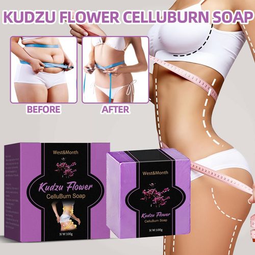 Savon Bio Détox Amincissant Pueraria, Massage Corporel, Brûle Les Graisses, Améliore La Forme Des Graisses, Perte De Poids, Condition Y1d0 