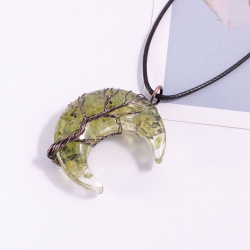 Chaîne De Pull En Résine Pour Femmes, Long Collier, Breloques En Forme De Lune, Cadeaux, Pendentifs Pour La Fabrication De Bijoux, Bricolage