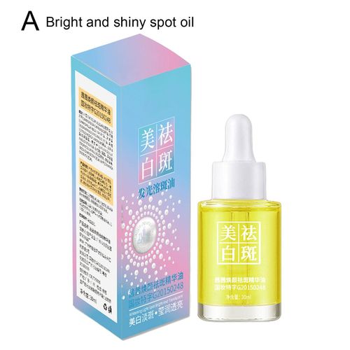 Huile Naturelle À L'essence D'orchidée 4styles, Correcteur De Taches Foncées, Sérum Éclaircissant, Dissolvant De Taches De Rousseur, E6v8 