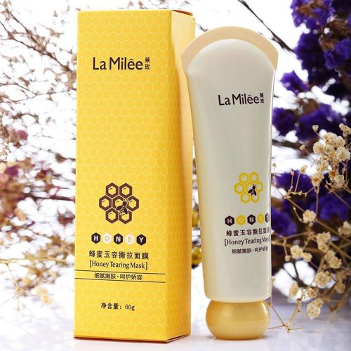 Masque Peeling Au Miel, Dissolvant De Points Noirs, Contrôle D'huile, Peau Morte, Nettoyage Des Pores, Rétrécissement, Soins Du Visage 