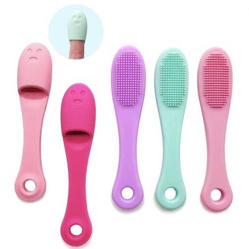 Brosse En Silicone Pour Soins De La Peau, 5 Pièces, Lavage Du Visage, Exfoliation Du Nez, Élimination Des Points Noirs, Outil De Massage, Gommage Du Visage 