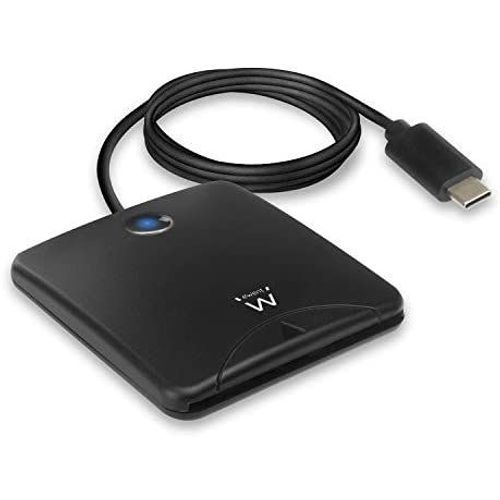 Lecteur de carte électronique Ewent ew1055 usb-c/dni