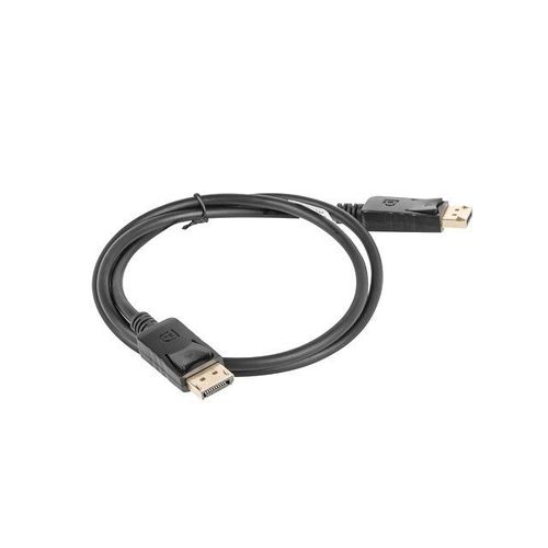 Câble displayport lanberg mâle mâle 4k 1m noir