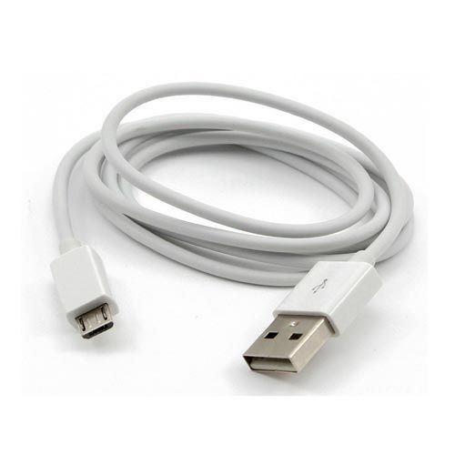 Câble usb connexion usb2.0 a/m - microusb2.0 m 1,8m white