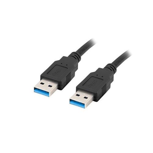 Lanberg ca-usba-30cu-0018-bk câble usb 1.8m 3.0 usb vers noir