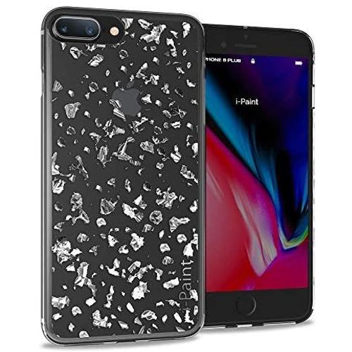 Coque De Protection I-Paint Glitter Pour Iphone 7/8 Plus - Argent