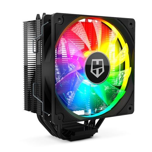 Nox hummer h-224 argb - ventilateur + radiateur - 120mm avec pwm argb - 4 heatpipies - lga1151/1150/1156/1155/1200/2011/2066 - amd am4
