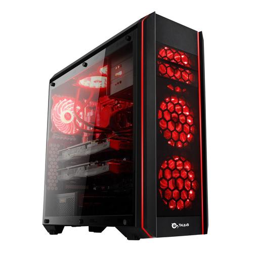 Talius box atx gaming daemon led rgb usb 3.0