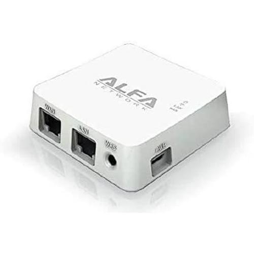 Routeur sans fil Alfa Network AIP-W512 de poche 11n prenant en charge un débit de données jusqu'à 150 Mbps, prend en charge la passerelle, le pont et le Wisp.