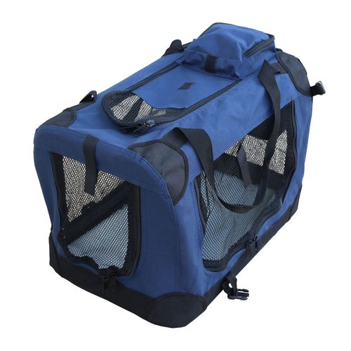 Porte-Chien Pliable Yatek Pour Les Entrées Latérales Et Supérieures Avec Haute Visibilité, Confort Et Sécurité Pour Votre Animal, Varios Tailles