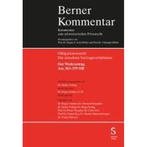Der Werkvertrag Art. 363-379 Or