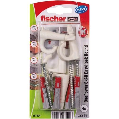 FISCHER Crochet rond 8x40 easyhook /4 k nv