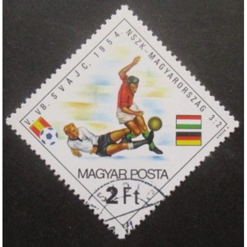 Hongrie N°2800 Coupe Du Monde De Football Espagne 1982 Oblitéré
