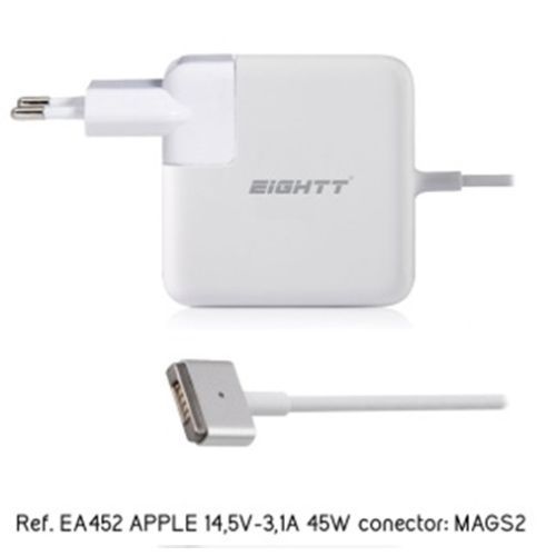 Eightt - chargeur spécifique compatible avec apple 14.5v-3.1a 45w magsafe2