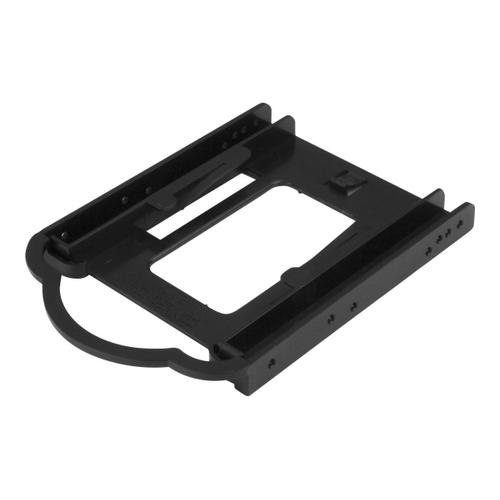 StarTech.com Support de montage pour SSD/DD 2,5" pour baie de lecteur 3,5" - Pack de 5 - Adaptateur pour baie de stockage - 3,5" à 2,5" - noir (pack de 5)