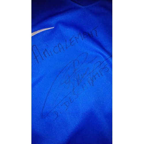 Maillot Signé Par Didier Deschamps
