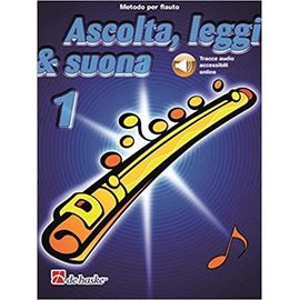 Ascolta, Leggi &suena 1 - Methode Pour Flûte - Livre + Cd