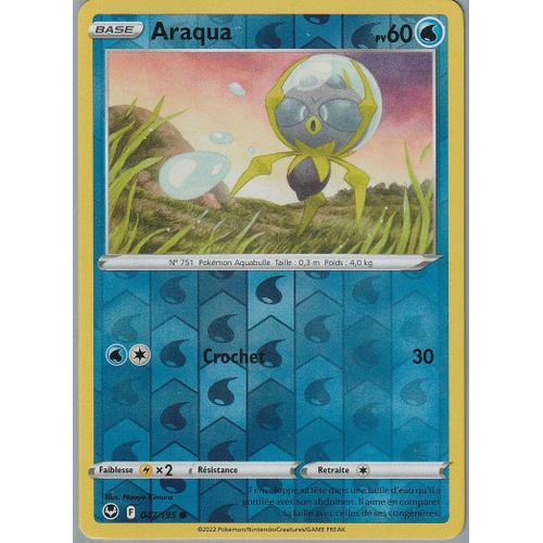 Araqua - Reverse - 047/195 - Tempete Argentee