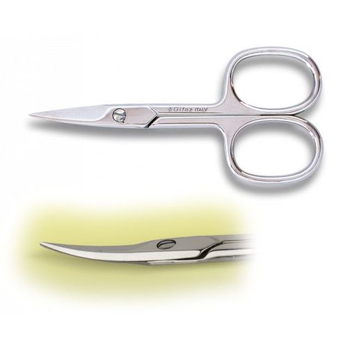 Ciseaux à manucure 3,5' Gifaz en acier au carbone 15030.