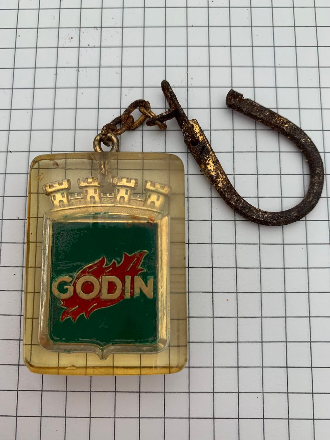 Porte Clés Années 60 - Bourbon - Godin-Poele