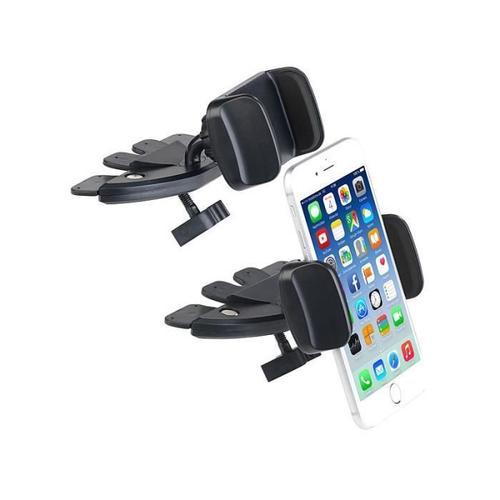 2 Supports Pour Smartphone Sur Lecteur Cd Voiture